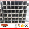 Pre galvanized square pipe/galvanized hollow section steel pipe